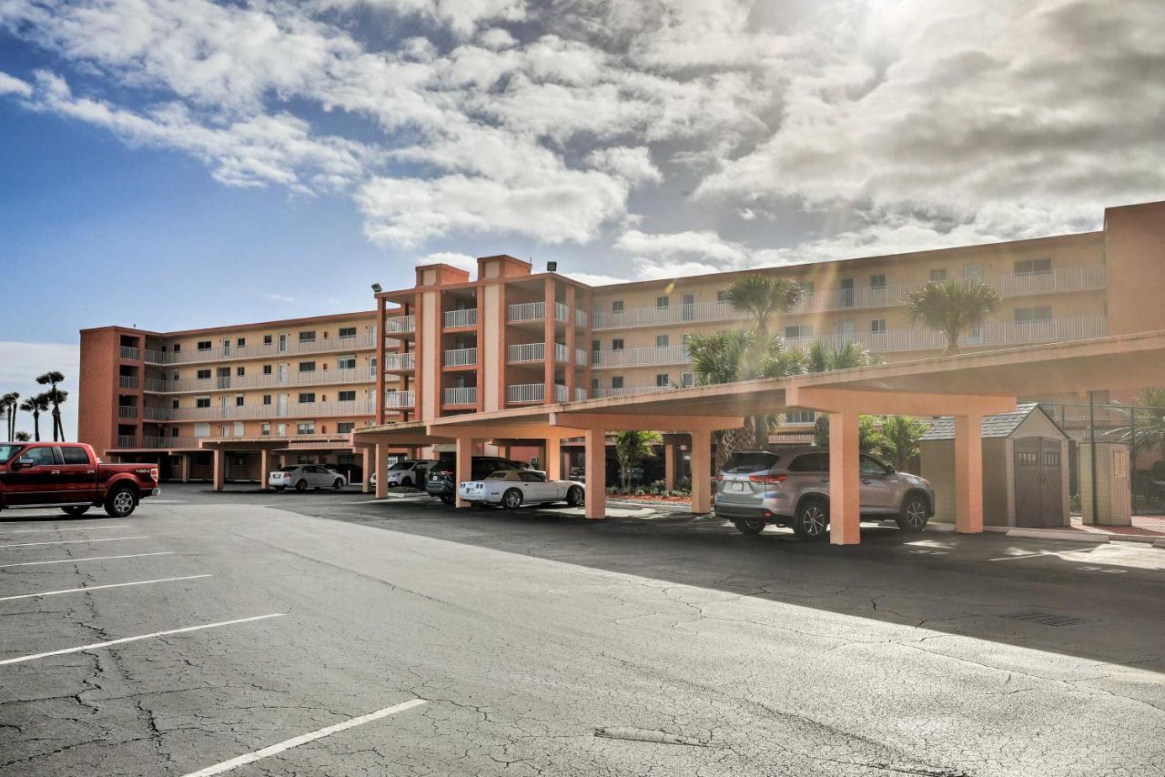 Oceanfront Cocoa Beach Condo With View Walk To Pier Bagian luar foto