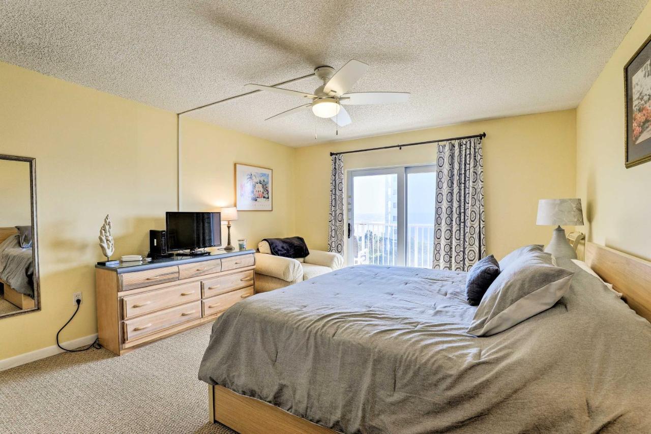 Oceanfront Cocoa Beach Condo With View Walk To Pier Bagian luar foto
